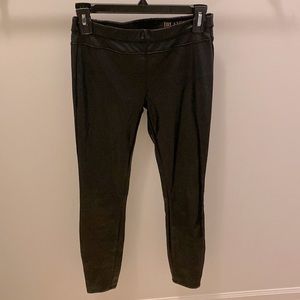Faux leather pants